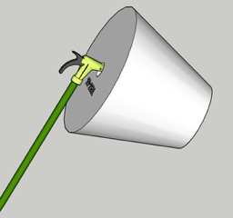 Cono prova guanti e stivali