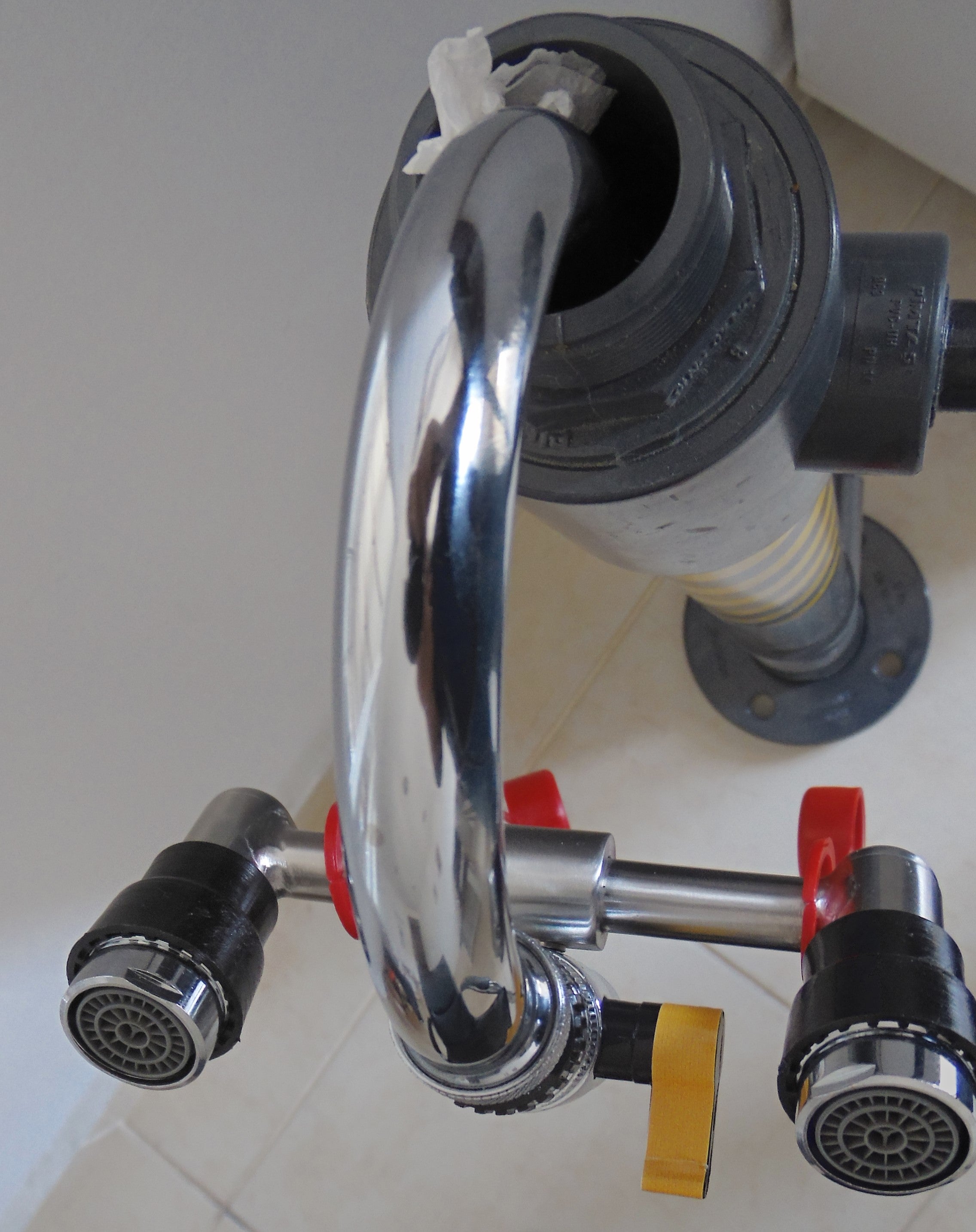 Lavaocchi A Doppia Porta Da Montare Su Rubinetto – Modello Portatile Di Emergenza Per Siti Industriali, Laboratori E Impianti Chimici